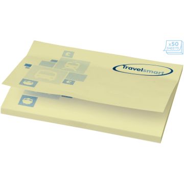 StickyMate A7 sticky notes 100x75mm Light yellow - 1 Bounce Creative Designs
