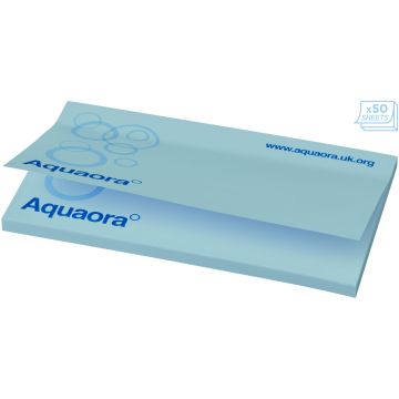 StickyMate sticky notes 127x75mm Light blue - 1 Bounce Creative Designs