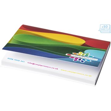 StickyMate A7 soft cover sticky notes 100x75 - 1 Bounce Creative Designs