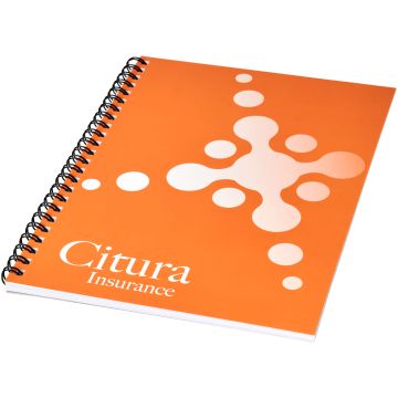 DeskMate A5 Spiral Notebook Blank Pages  - 2 Bounce Creative Designs