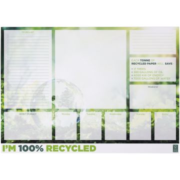 DeskMate A2 recycled notepad - 1 Bounce Creative Designs
