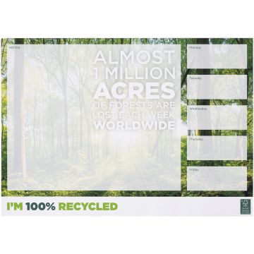 DeskMate A3 recycled notepad - 1 Bounce Creative Designs