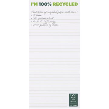 DeskMate 13 A4 recycled notepad - 1 Bounce Creative Designs