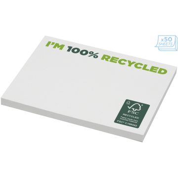 StickyMate recycled sticky notes 100 x 75 mm White - 1 Bounce Creative Designs