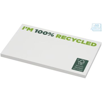 StickyMate recycled sticky notes 127 x 75 mm White - 1 Bounce Creative Designs
