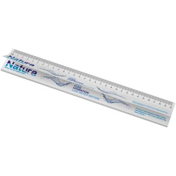 Sticky-Mate® recycled sticky notes with printed 30 cm ruler