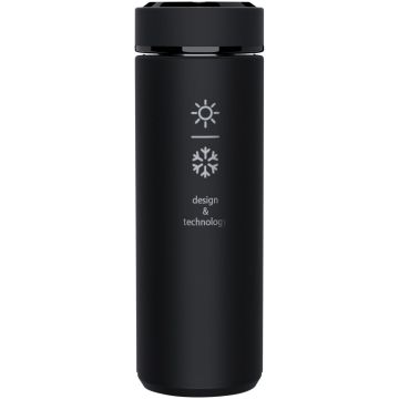 SCXdesign D10 insulated smart bottle Solid black - 1 Bounce Creative Designs