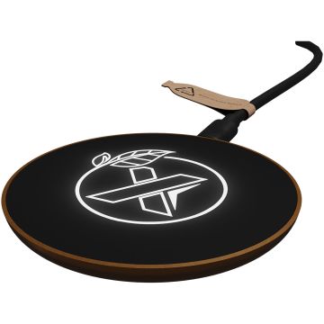 SCXdesign W13 10W wooden wireless charging station Brown - 1 Bounce Creative Designs