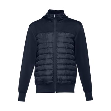 THC SKOPJE. Men's hooded jacket in 300T taffeta