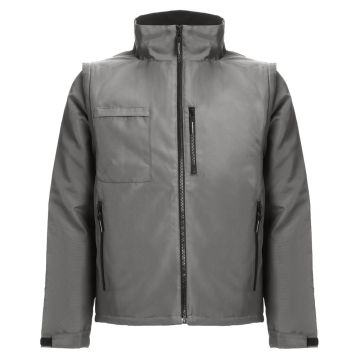 THC ASTANA. Unisex padded jacket with removable sleeves