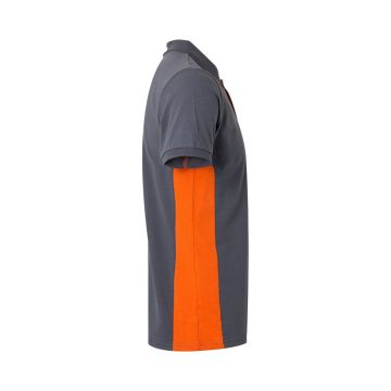 VL SUPAY. Two-tone piqué polo shirt (180g/m²), short sleeve, in cotton (60%) and polyester (40%)