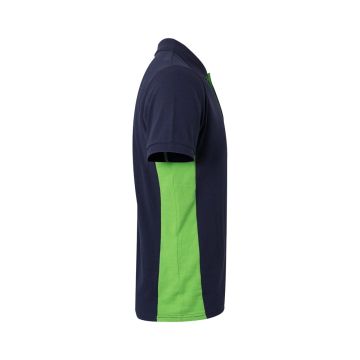 VL SUPAY. Two-tone piqué polo shirt (180g/m²), short sleeve, in cotton (60%) and polyester (40%)