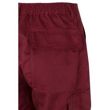 VL ATHENA. Two-tone twill trousers (210g/m²), lined, multi-pocket, in cotton (20%) and polyester (80%)