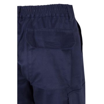 VL POSEIDON LARGE. Two-tone multi-pocket twill trousers (210g/m²), in cotton (20%) and polyester (80%)