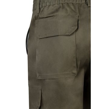VL CHIONE. Bermuda shorts in multi-pocket twill (200g/m²), in cotton (35%) and polyester (65%)