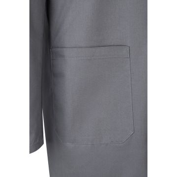 VL DANU. Twill blouse (175g/m²), in cotton (35%) and polyester (65%)