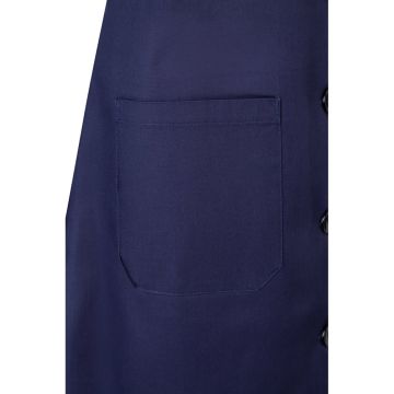 VL RAMA. Long sleeve twill smock (175g/m²), in cotton twill (35%) and polyester (65%)