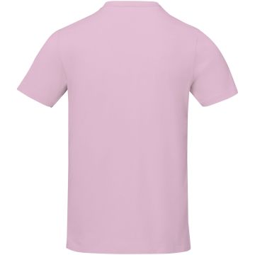 Nanaimo short sleeve mens tshirt Light pink - 1 Bounce Creative Designs