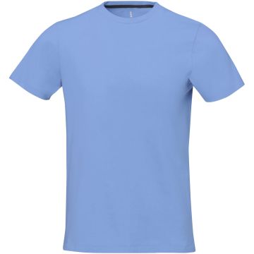 Nanaimo short sleeve mens tshirt Light blue - 1 Bounce Creative Designs