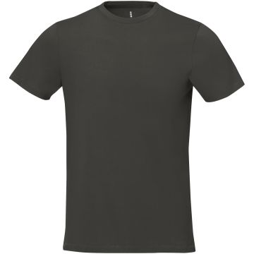 Nanaimo short sleeve mens tshirt Anthracite - 1 Bounce Creative Designs