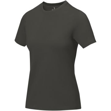 Nanaimo short sleeve womens tshirt Anthracite - 1 Bounce Creative Designs