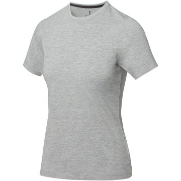 Nanaimo short sleeve womens tshirt Grey melange - 1 Bounce Creative Designs