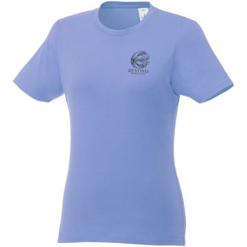 Heros short sleeve womens tshirt Light blue - 1 Bounce Creative Designs
