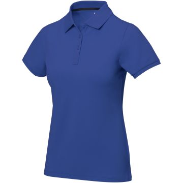 Calgary short sleeve womens polo Blue - 1 Bounce Creative Designs