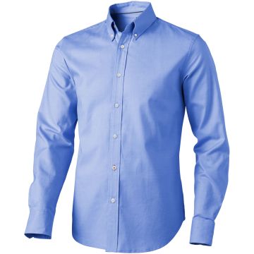 Vaillant long sleeve mens oxford shirt Light blue - 1 Bounce Creative Designs