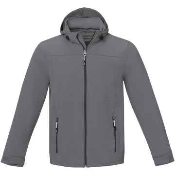 Langley mens softshell jacket - 1 Bounce Creative Designs