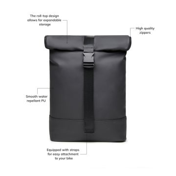 Promotional VINGA Baltimore Bike Bag Black 