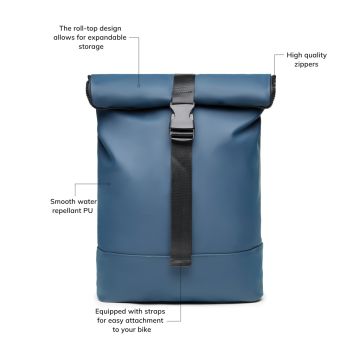Promotional VINGA Baltimore Bike Bag Blue 