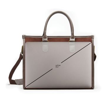 Personalised VINGA Hunton Computer Brief Brown 