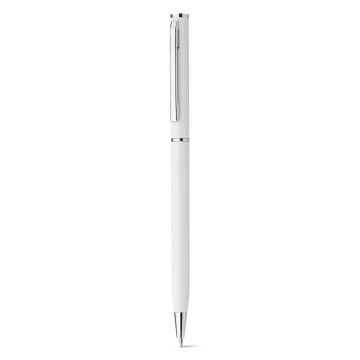 LESLEY METALLIC. Metal ball pen with clip