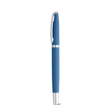 RE-LANDO-SET. Roller and ball pen set with recycled aluminium (100% rAL) body