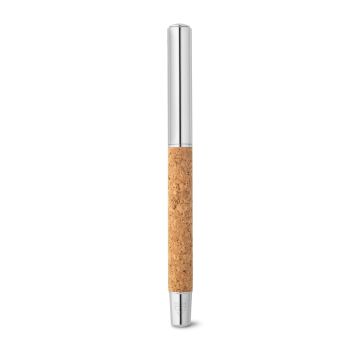 ANDREW. Roller with stainless steel body (90% rSS) and cork with clip
