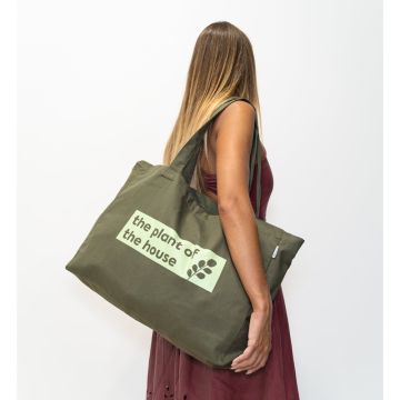 CAMDEN. Cotton (50%), recycled cotton (30%) and polyester (20% rPET) bag (280 g/m²)