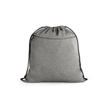 CHANCERY. Drawstring bag in recycled cotton (70%), polyester (30% rPET) (140 g/m²)