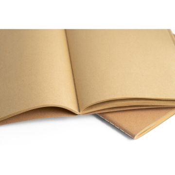 ALCOTT A4. A4 notepad with cardboard cover. Plain sheets