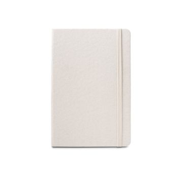 BOYD. A5 notebook in recycled polyester (100% rPET) with lined sheets