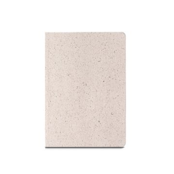 ORGANIC SEMI-RIGID  A5 Notepad With Semi-Rigid Cover Made From Organic Elephant Matter (95%)