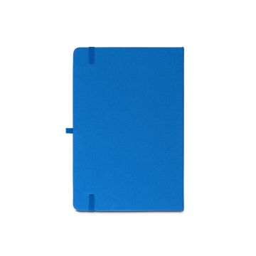 ANNE. A5 notebook in recycled polyester (100% rPET) with lined pages