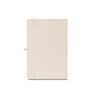 ANNE. A5 notebook in recycled polyester (100% rPET) with lined pages