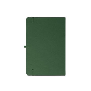 ANNE. A5 notebook in recycled polyester (100% rPET) with lined pages