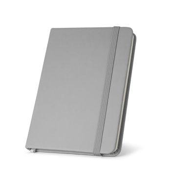 CAMPUS. A5 hardcover notebook in PU (35% recycled) with lined pages 100% recycled