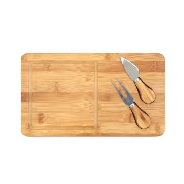 WOODS. Bamboo cheese board