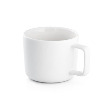FANGIO. 230 mL ceramic mug with lid and bamboo base