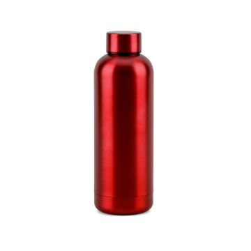 ODIN METTALIC. Bottle in 90% recycled stainless steel 550 mL