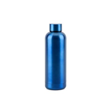 ODIN METTALIC. Bottle in 90% recycled stainless steel 550 mL