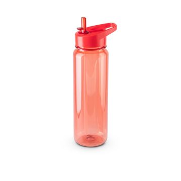 GILMORE. rPET sports bottle with glossy translucent finish 750 mL